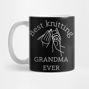 Best knitting MOM Grandma EVER Cute Gift Mug